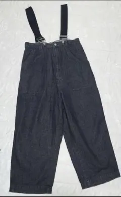 サスペンダー デニム