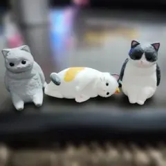 虚無猫のフィギュア 3体セット