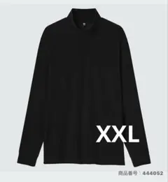 【美品】UNIQLO ヒートテックフリースモックネックＴシャツ　XXL