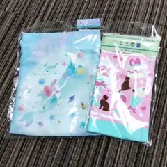 ●新品　ディズニープリンセス　アリエルと猫ちゃん 巾着袋セット●