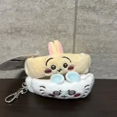 ちいかわ　リストバンド キーホルダー　うさぎ モモンガ セット