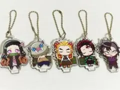 鬼滅の刃 ガチャガチャ ここみえ アクリルフィギュア セット