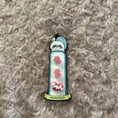 ちいかわ　モモンガ　ネームキーホルダー　ネームタグ　ラバーキーホルダー もものサムネイル