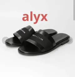 ＜1017 ALYX 9SM＞ LEATHER LOGO SLIDE/サンダルのサムネイル