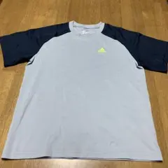 adidas CLIMACOOL Tシャツ グレー/ネイビー