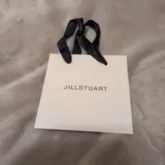 JILLSTUART ほんのりピンク紙袋 ブラックリボン