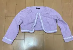 BeBe ボレロカーディガン 130