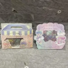 新品　キキララ　リトルツインスターズ　フレークシール