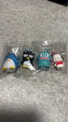 サンリオキャラクターズ　マスコット&グミ　ポチャッコ　ハンギョドン　ばつ丸　サム