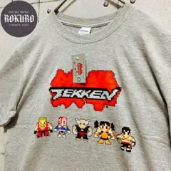 タグ付】GILDANギルダンTEKEEN鉄拳ビックプリント半袖TシャツMサイズ