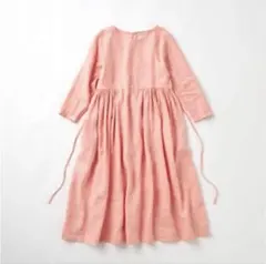 IDÉE POOL いろいろの服　ギャザーワンピース　ピンク