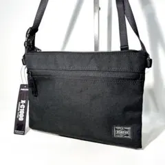 未使用級✨PORTER HYBRID ポーター ハイブリッド サコッシュ 黒