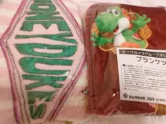 HONEYDUKES フリースブランケット キャンディデザインマリオ2枚セット