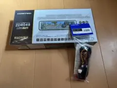 ZDR048 前後ドライブレコーダー　未使用未開封 直接配線コード付きのサムネイル
