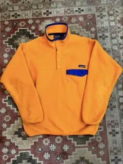99年製 Patagonia Synchilla Snap-T マンゴー