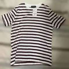 【新品未使用】nanouniverse ボーダーTシャツ 半袖 M