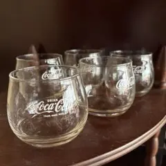 昭和レトロ ガラスコップ 5個セット ヴィンテージ グラス 非売品 レア 希少