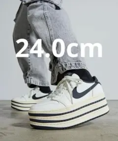 24.5cm ナイキ NIKE エアジョーダン1 トリプルスタック カーキ - メルカリ