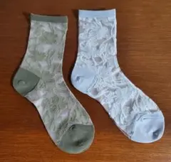 チュチュアンナソックス　シースルー　2足セット　新品