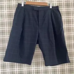 STUDIOUS チェック柄 ショートパンツ 2 日本製のサムネイル