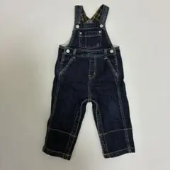 【美品✨】bebe デニム オーバーオール　90センチ