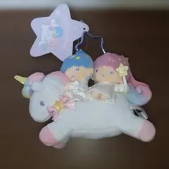 サンリオ　リトルツインスターズ　ユニコーンマスコット　キキララ