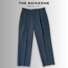 【美品】THE SHINZONE 定番 クライスラーパンツ グレー シンゾーン