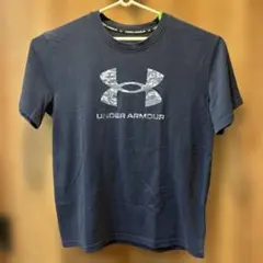UNDER ARMOUR Tシャツ ネイビー L