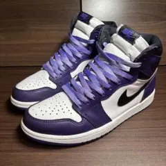 2026年最新】air jordan 1 コートパープルの人気アイテム - メルカリ