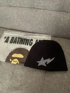 A BATHING APE スター　ビーニー
