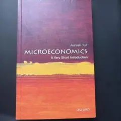 Microeconomics A Very Short Introduction