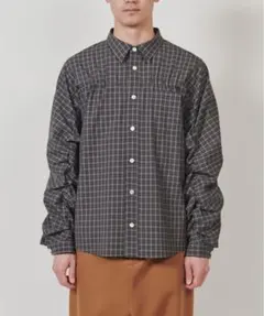 DIGAWEL Puckering Shirt チェック パッカリング シャツのサムネイル