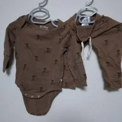 ギャップ ミッキー柄 ロンパース パンツ セット 80