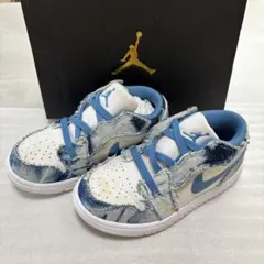 NIKE AIR JORDAN 1 LOW denim TD 15㎝ - メルカリ