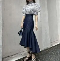 snidel スナイデル デニムマーメイドスカート