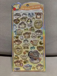 正規品　うるちゅるポップシール　ポムポムプリン