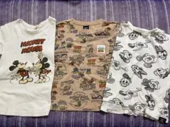 ディズニーTシャツセット　120と130