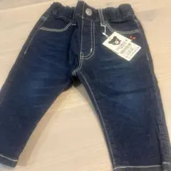 【新品タグ付き】DOUBLE.B ダークブルー デニムパンツ