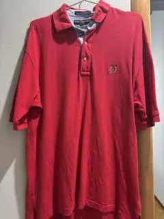TOMMY HILFIGER GOLF ポロシャツ ゴルフウェア　レッド　Mのサムネイル