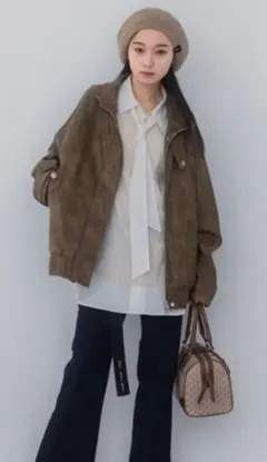 専用！！ヴィンテージレザーBIGブルゾン　ジーナシス