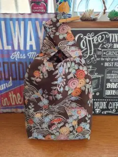 84★USED着物リメイク★サブバッグ★エコバッグ★便利バッグ★和モダン★