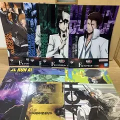 一番くじ BLEACH F賞 クリアポスター 10種コンプセット