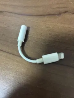 Apple純正 Lightningオーディオ接続アダプター