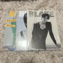 藤本洸大　BLAZE 雑誌　ABCセット　 3冊各特典付き　バラ売り可 中国雑誌】BLAZE Magazine 2026/1 D.ver3冊セット（藤本洸大、公式
