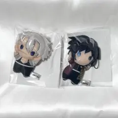 鬼滅の刃 ゆらふわみにみにぬいぐるみ 不死川実弥 冨岡義勇 ②