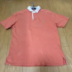 Polo by Ralph Lauren ポロシャツ M サーモンピンク 半袖