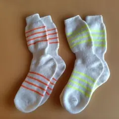 スキーソックス　レディース　22〜24.5cm　2足セット