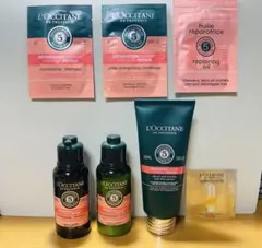 【値下げ】ロクシタン　ファイブハーブスR ヘアケア等7点セット(内2点中古)