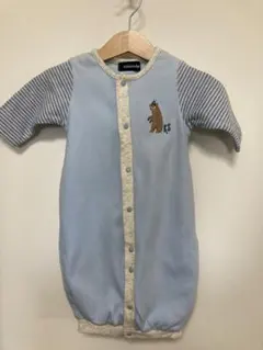 クレードスコープ　ロンパース　kladskap 水色 クマ刺繍ロンパースのサムネイル
