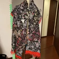 多彩なグラフィックプリント ストール